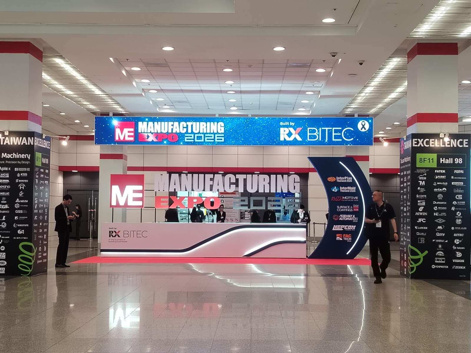 Manufacturing Expo 2024 entrance at BITEC in Bangkok