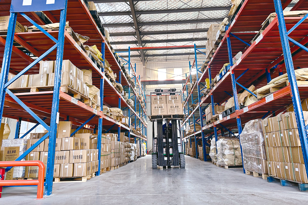 Palletized & Labelled