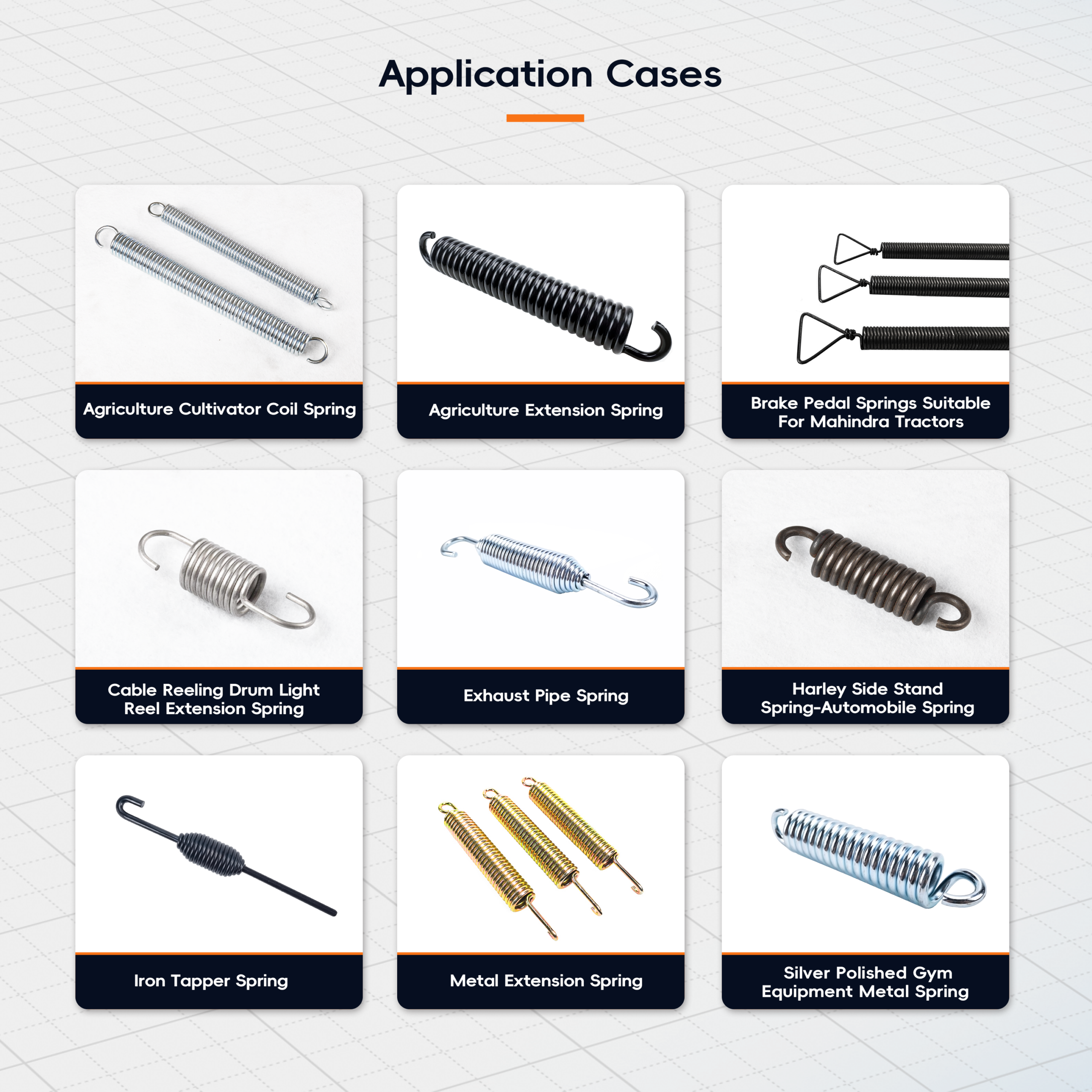 Extension springs